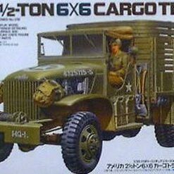 2 1-2 6x6 Ton Cargo Truck 1/35 Tamiya