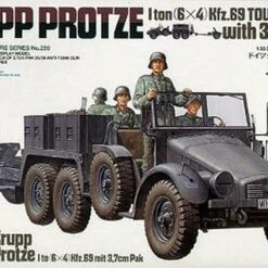 Krupp Protze with 3.7. CM Pak 1/35 Tamiya