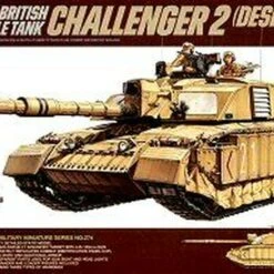 Challenger 2 Desertised Main Battle Tank 1/35 Tamiya