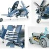 F4U-1D Corsair w- Moto-Tug 1/48 Tamiya