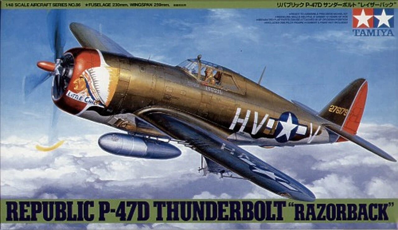 P-47D Thunderbolt Razorback 1/48 Tamiya