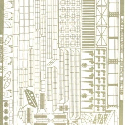 USS Saratoga Aircraft Carrier Detail Set for TSM 1/350 Toms Modelworks