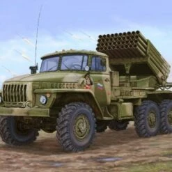 Russian BM-21 Hail MRL (Multiple Rocket Launcher) Late Version 1/35 Trumpeter
