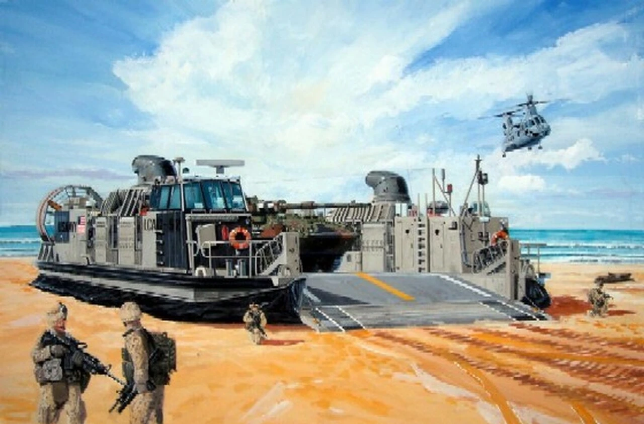 LCAC SMC Landing Craft/Air Cushion 1/144 Trumpeter