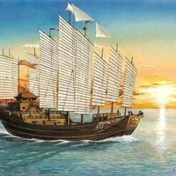 Chinese Explorer Admiral Cheng Ho Sailing Ship 1/250 Trumpeter