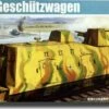 WWII German Army BP42 Geschutzwagen Cannon Railcar 1/35 Trumpeter