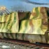 WWII German Army Kanonen & Flakwagen Armored Anti-Aircraft Railcar 1/35 Trumpeter