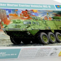M1129 Stryker Mortar Carrier Vehicle (MC-B) with 120mm Mortar 1/35 Trumpeter