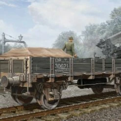 WWII German Army Gondola Railcar (Low Sides) 1/35 Trumpeter
