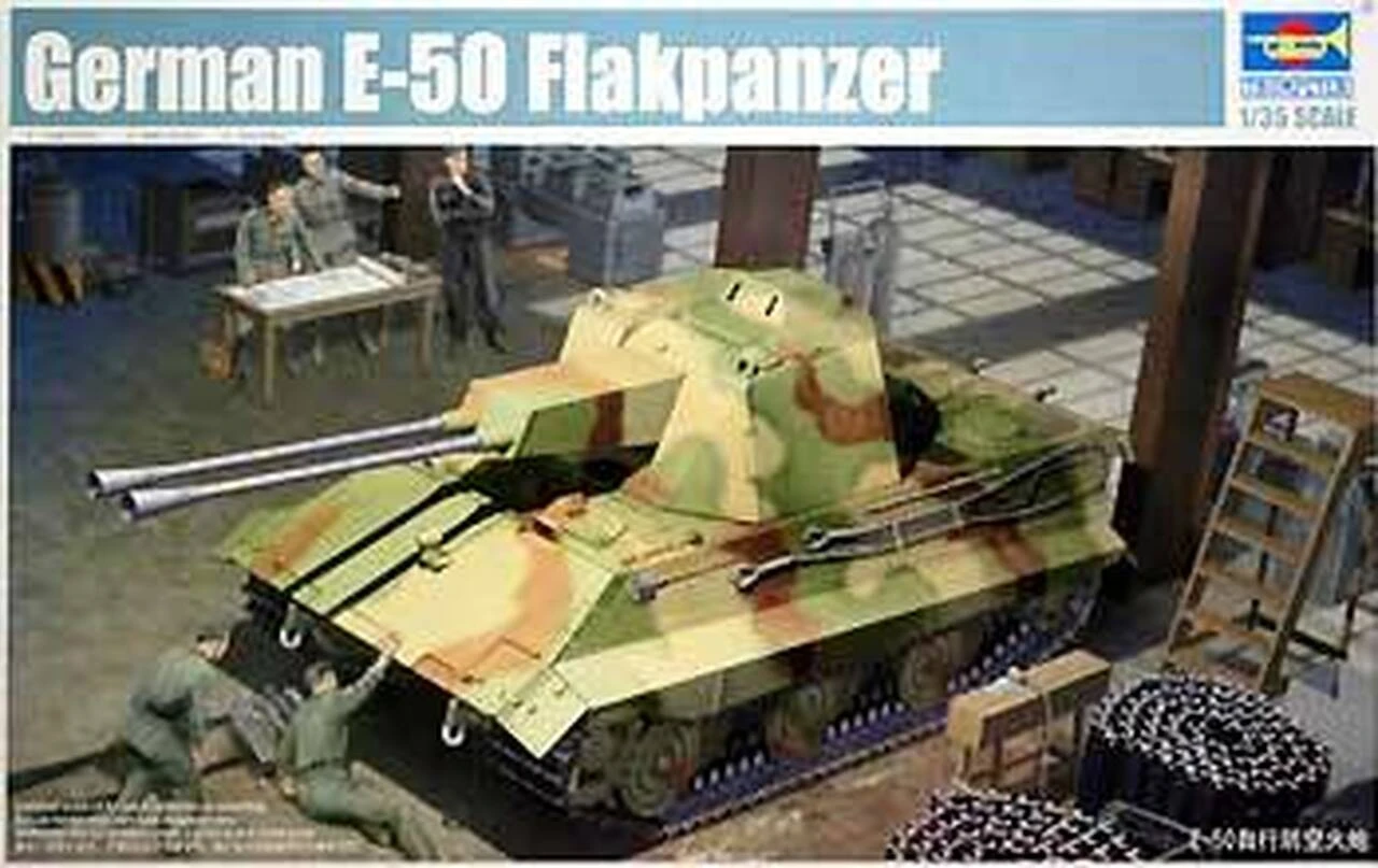 German E-50 Flakpanzer Tank 1/35 Trumpeter