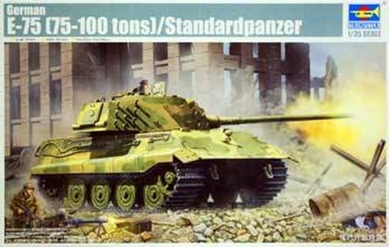 German E-75 Panther (75-100 Ton) Tank 1/35 Trumpeter