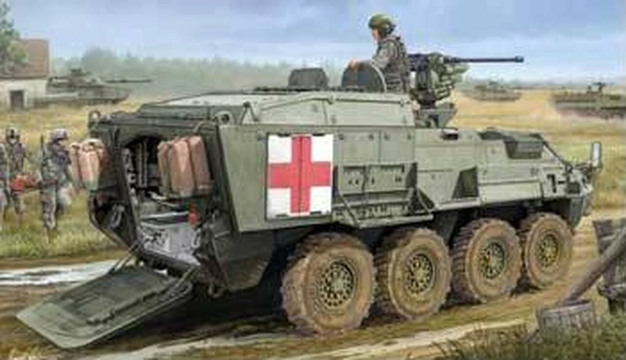 M1133 Stryker Medical Evacuation Vehicle (MEV) 1/35 Trumpeter