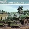 M1132 Stryker Engineer Squad Vehicle (ESV) w/LWMR Mine Roller/SOB 1/35 Trumpeter