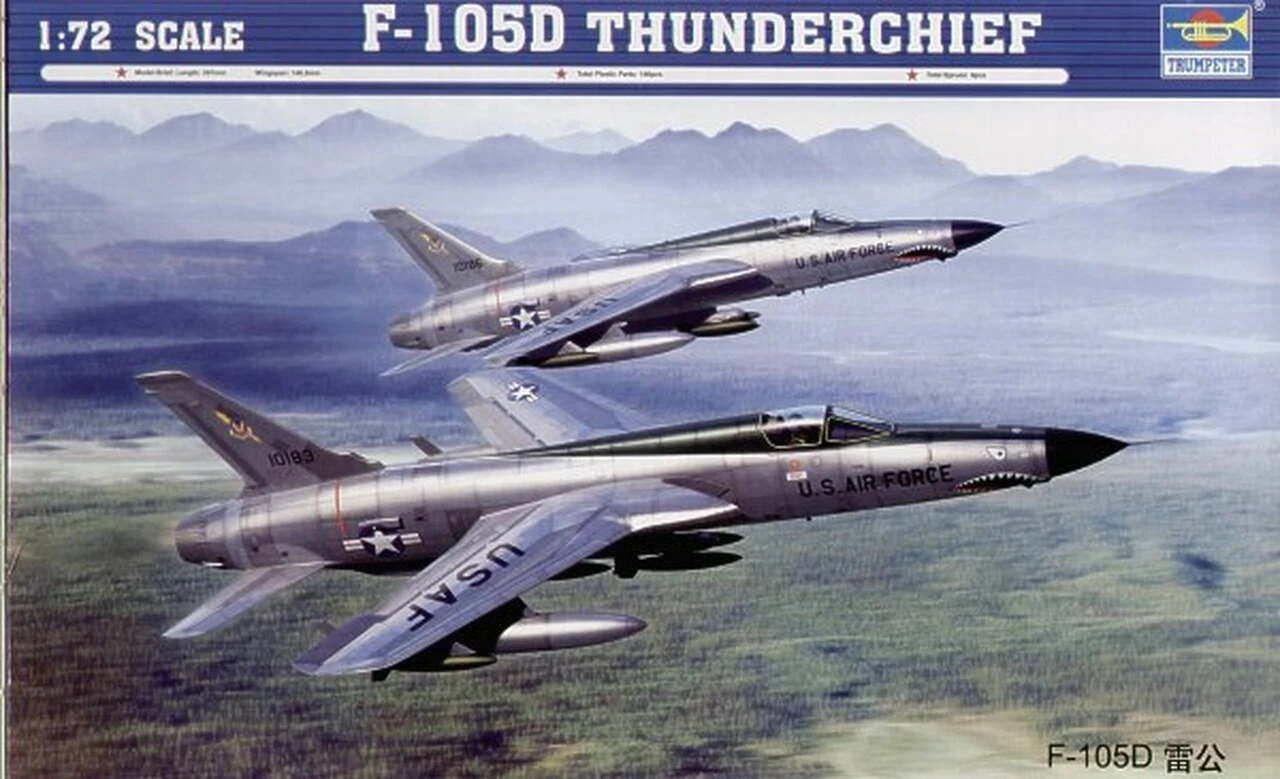F-105D Thunderchief 1/72 Trumpeter