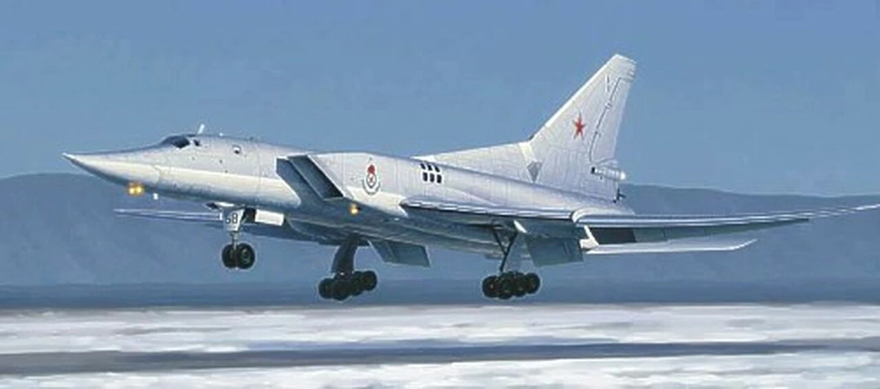 Tu-22M3 Backfire C Strategic Bomber 1/72 Trumpeter
