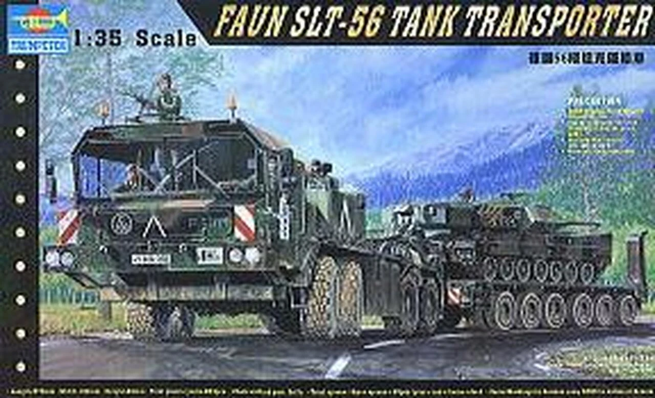 Faun Elefant SLT-56 Tank Transporter 1/35 Trumpeter