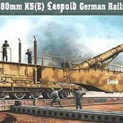 K5(E) 280mm Leopold German Railroad Gun 1/35 Trumpeter