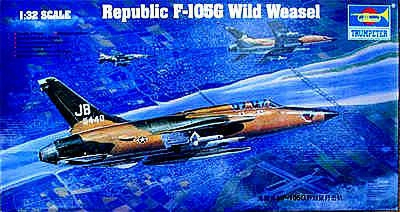 F-105G Wild Weasel 1/32 Trumpeter