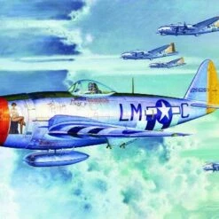 P-47D Thunderbolt Bubbletop Fighter 1/32 Trumpeter