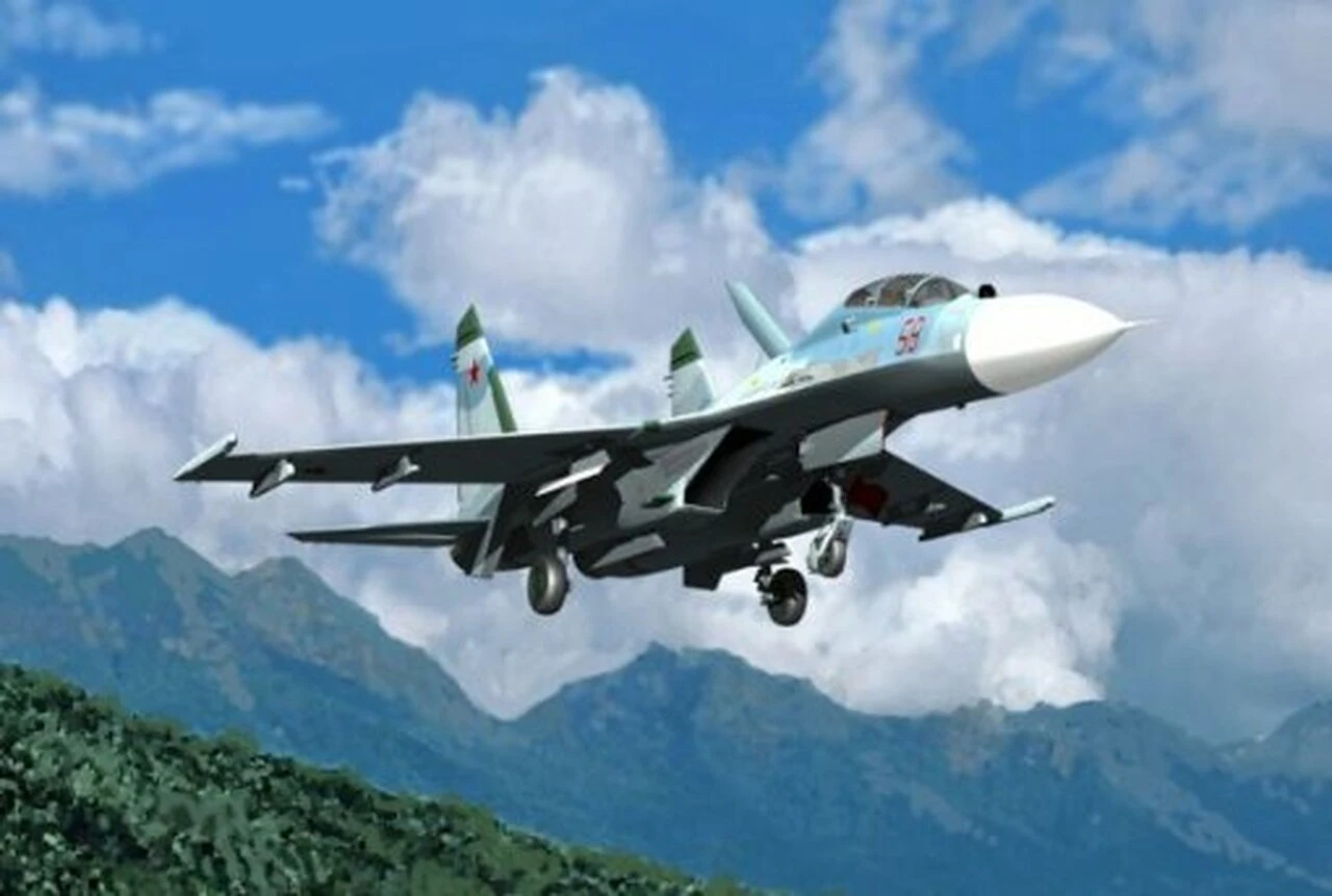 Su-27UB Flanker C 2-Seater Russian Trainer 1/32 Trumpeter