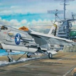F-8E Crusader US Navy Fighter 1/32 Trumpeter