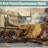 German 8.8cm PaK 43 Gun 1/35 Trumpeter