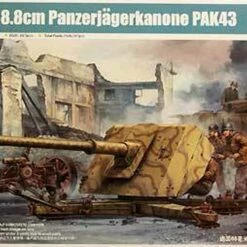 German 8.8cm PaK 43 Gun 1/35 Trumpeter