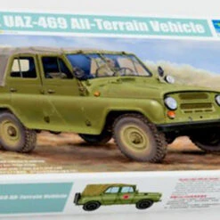 Soviet UAZ-469 All-Terrain Vehicle 1/35 Trumpeter
