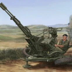 Russian ZE-23-2 Anti-Aircraft Gun 1/35 Trumpeter
