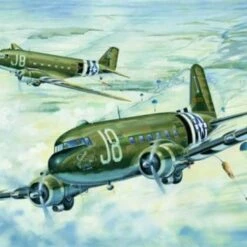C-47A Skytrain Military Transport Aircraft 1/48 Trumpeter