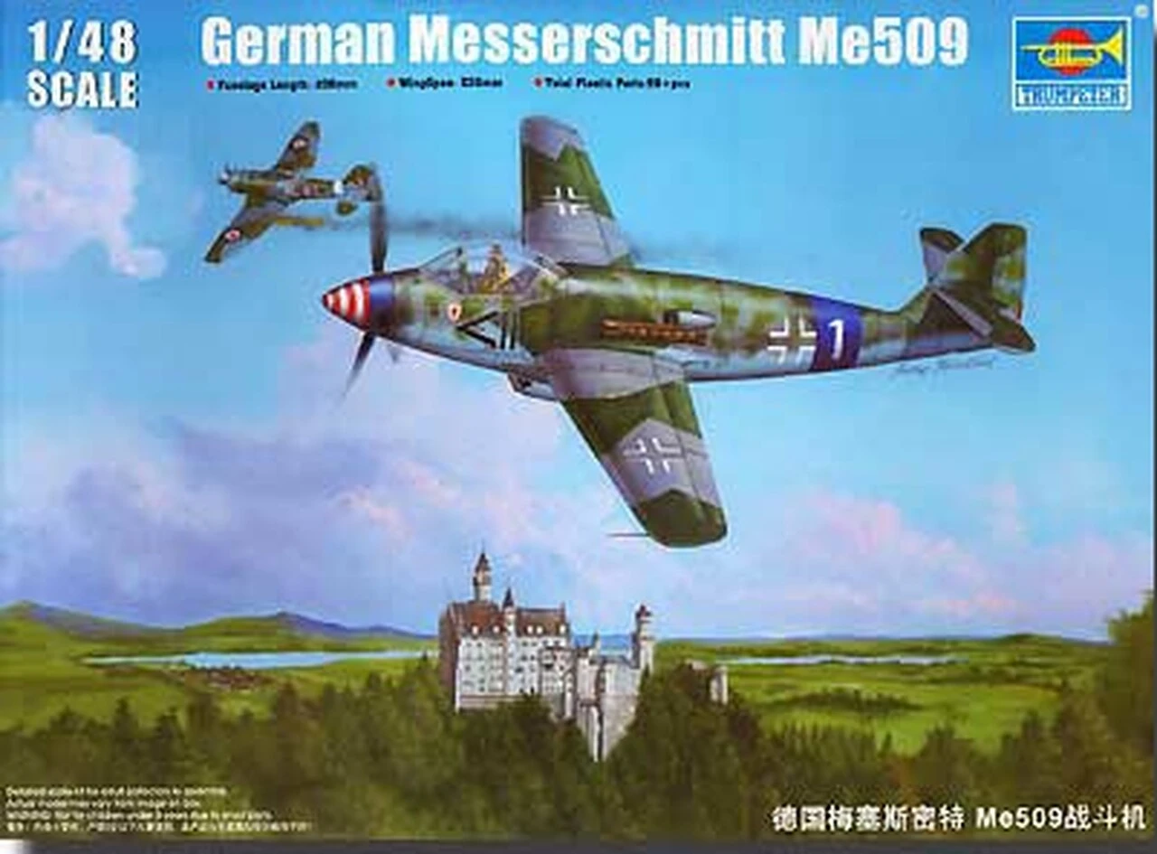Messerschmitt Me509 German Fighter 1/48 Trumpeter