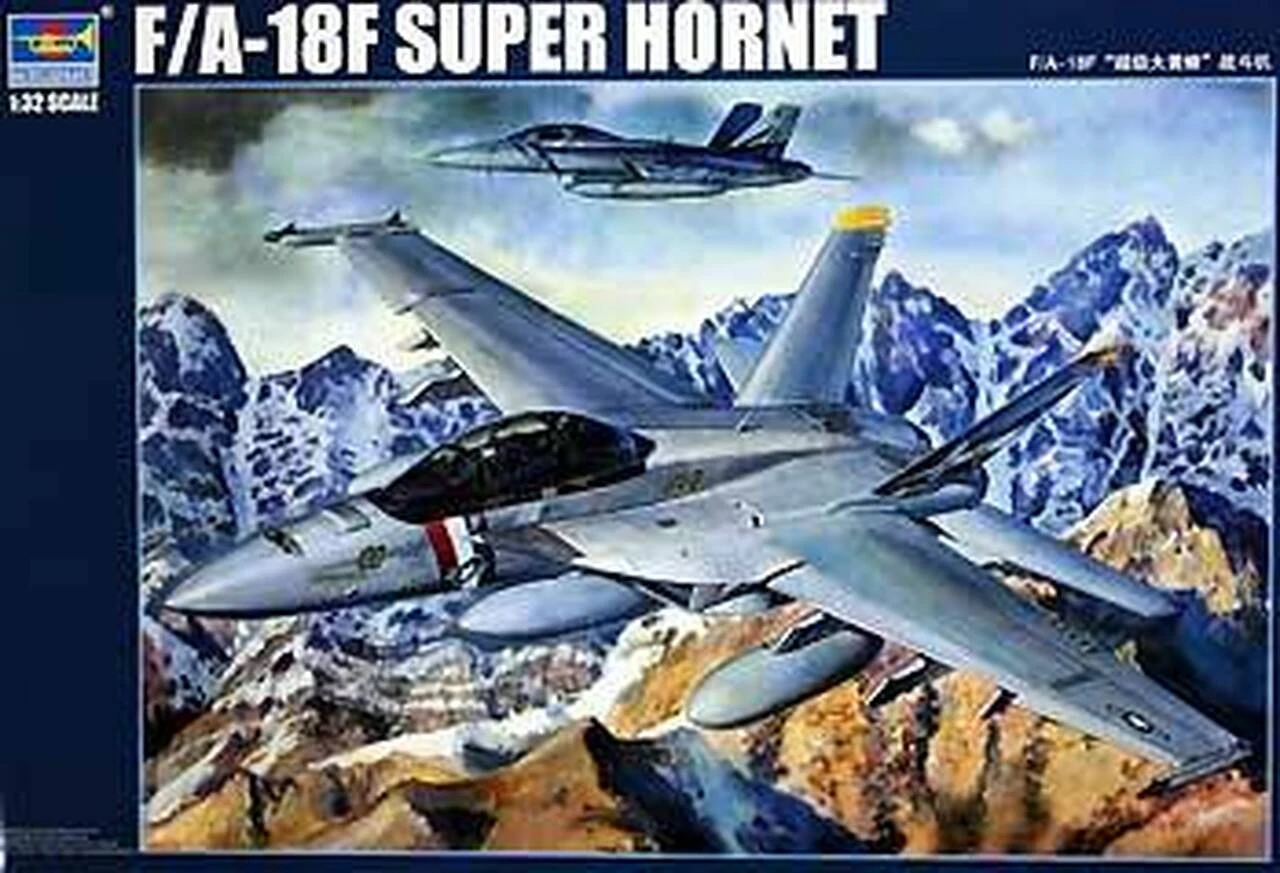 F/A-18F Super Hornet Fighter 1/32 Trumpeter