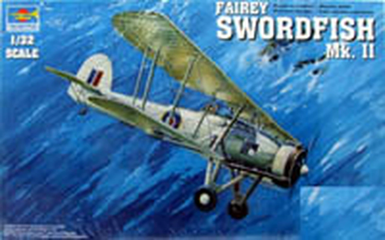 Fairey Swordfish Mk.II WWII Biplane 1/32 Trumpeter