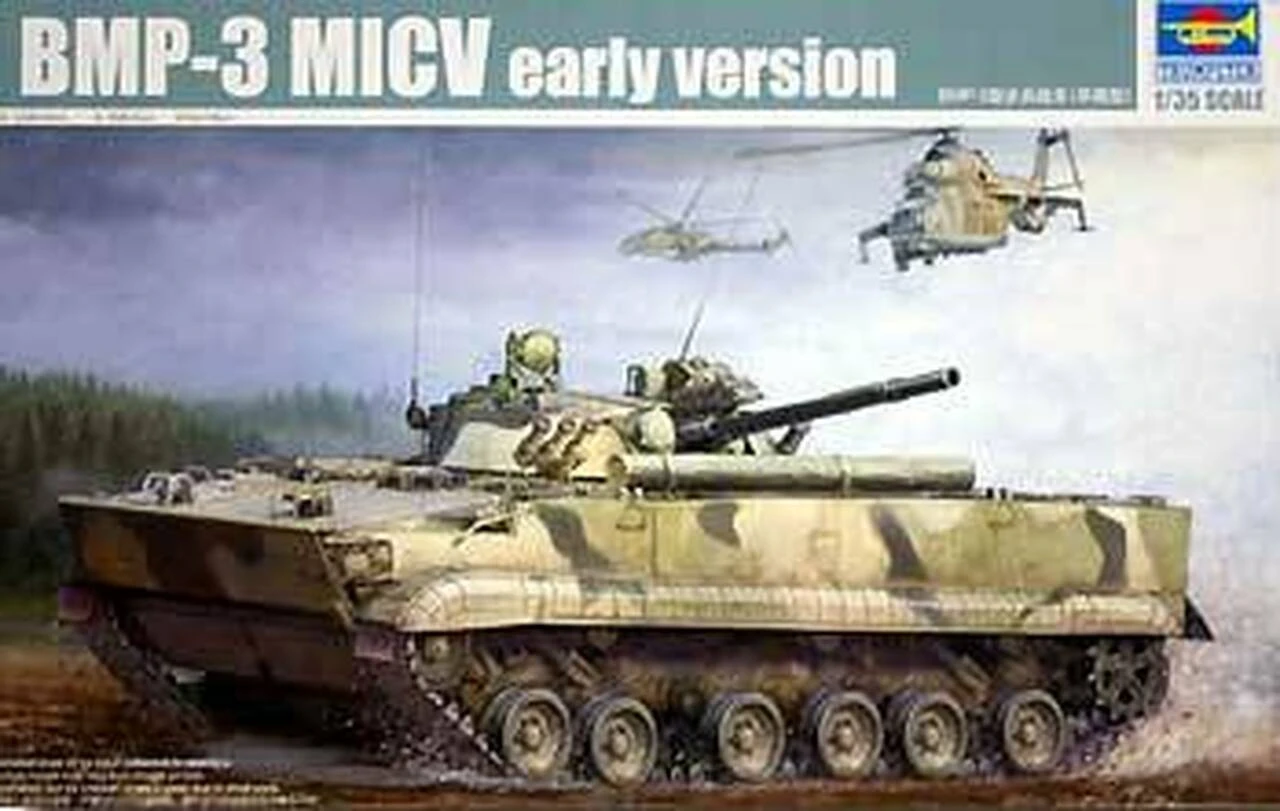 Russian BMP-3 Motorized Infantry Combat Vehicle (MICV) 1/35 Trumpeter