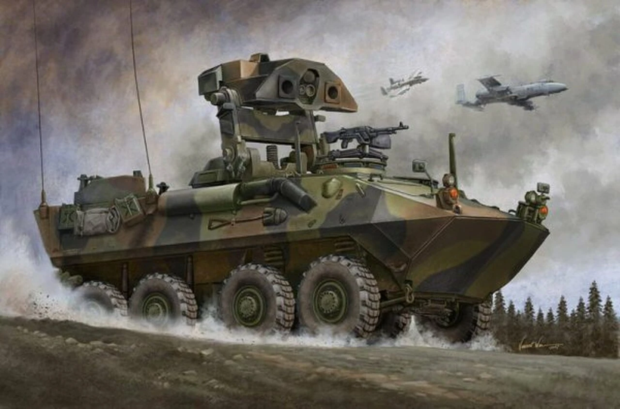 LAV-AT Light Armored Anti-Tank Vehicle 1/35 Trumpeter