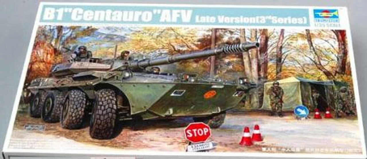 Italian B1 Centauro Tank Destroyer Late Version 1/35 Trumpeter