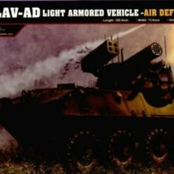 LAV-AD Light Armored Vehicle Air Defense 1/35 Trumpeter