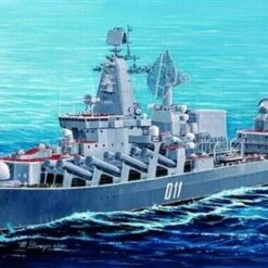 Russian Navy Slava Class Cruiser Varyag 1/350 Trumpeter