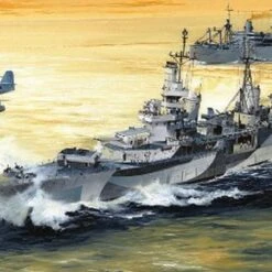 USS Indianapolis CA-35 Heavy Cruiser 1944 1/350 Trumpeter