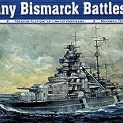 Bismarck Battleship 1941 1/700 Trumpeter