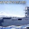USS Lexington CV-2 1/700 Trumpeter