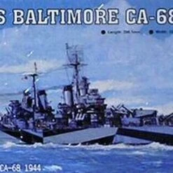 USS Baltimore CA-68 1944 1/700 Trumpeter