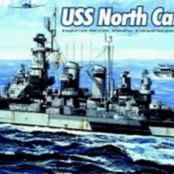 USS North Carolina BB-55 Battleship 1/700 Trumpeter