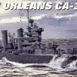 USS New Orleans CA-32 Cruiser 1942 1/700 Trumpeter