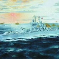 French Battleship Jean Bart 1955 1/700 Trumpeter