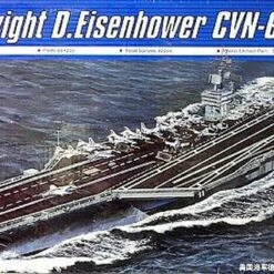 USS Dwight D. Eisenhower CVN-69 1978 1/700 Trumpeter