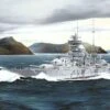 German Prinz Eugen Heavy Cruiser 1942 1/700 Trumpeter