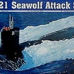USS SSN-21 Seawolf Attack Submarine 1/144 Trumpeter