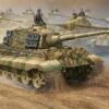 German Sd.Kfz.182 King Tiger Tank with Henschel & Porsche Turrets (2-in-1) 1/16 Trumpeter
