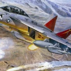 E/A-18G Growler Electronic Warfare Aircraft 1/32 Trumpeter